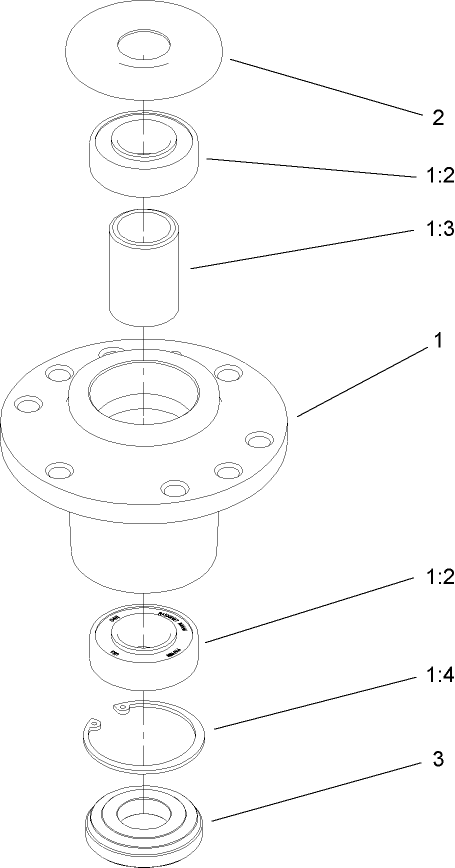 Cutter Housing Assembly No. 107-4065