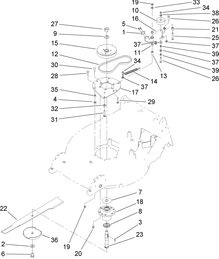 Blade Drive Assembly