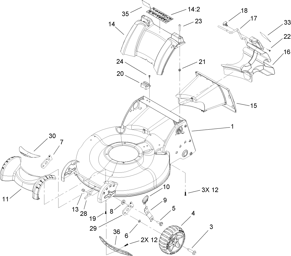 Front End and Tunnel Assembly