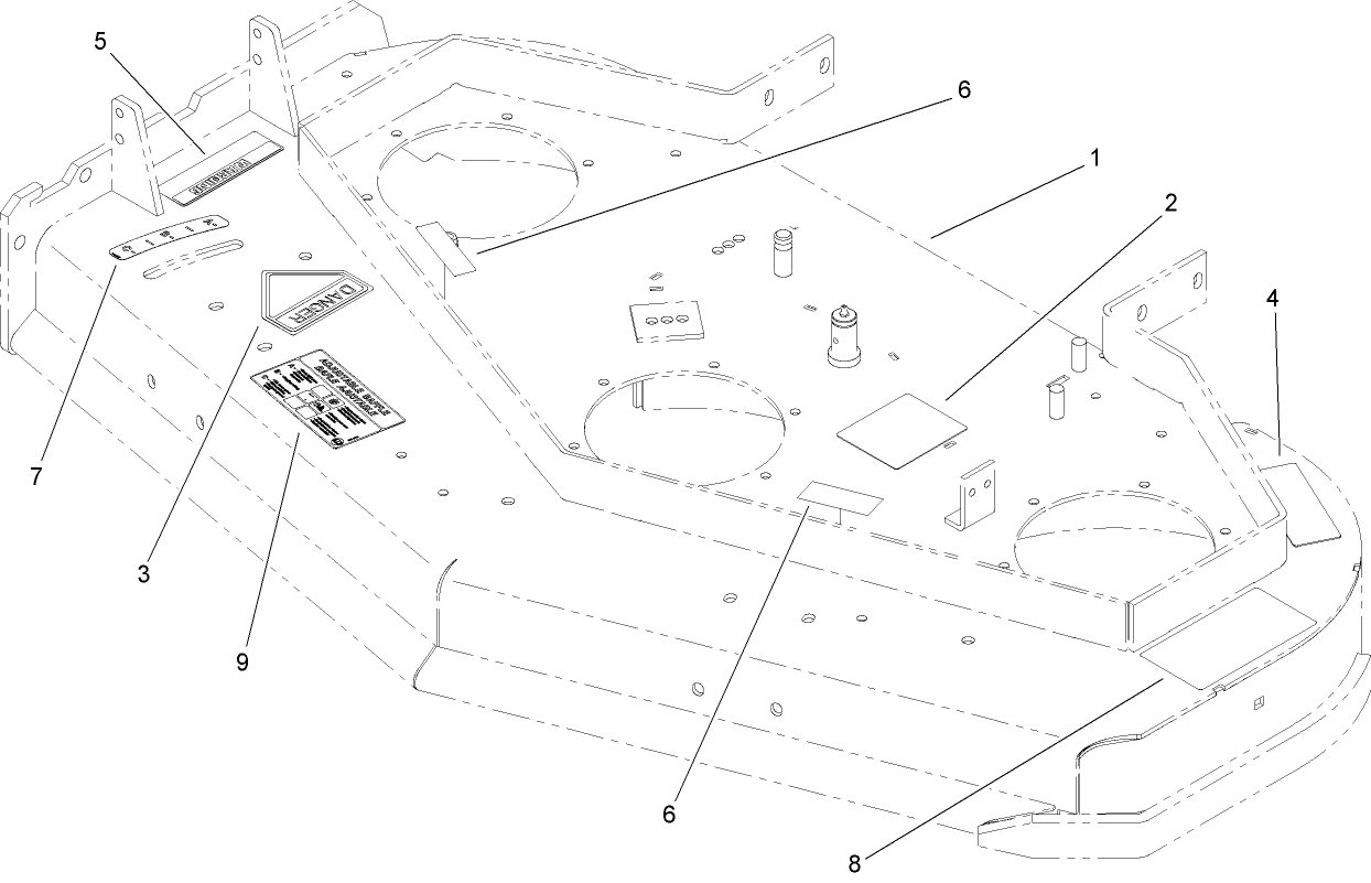 Deck Assembly No. 110-4909