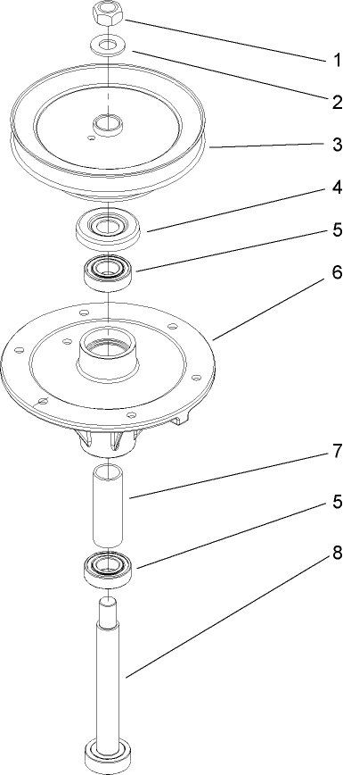 Spindle Assembly No. 110-6950