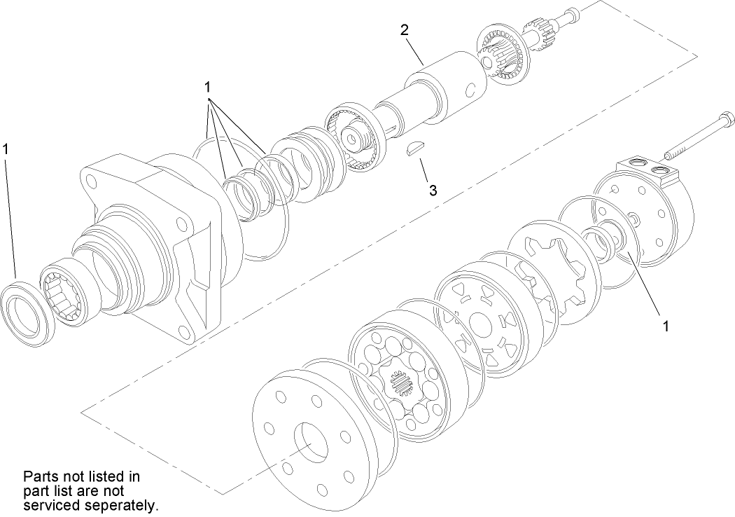 Hydraulic Motor Assembly No. 114-1756