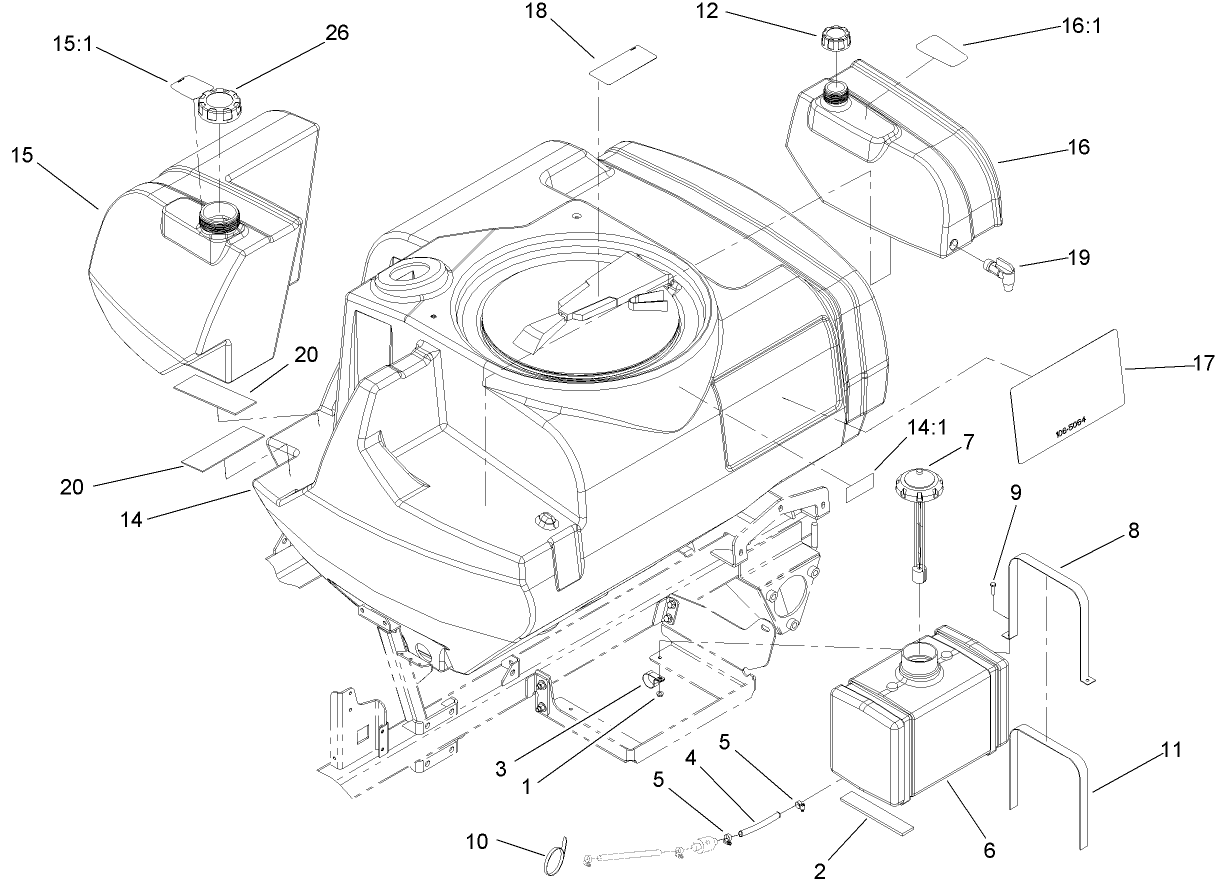 Fresh Water Tank Assembly