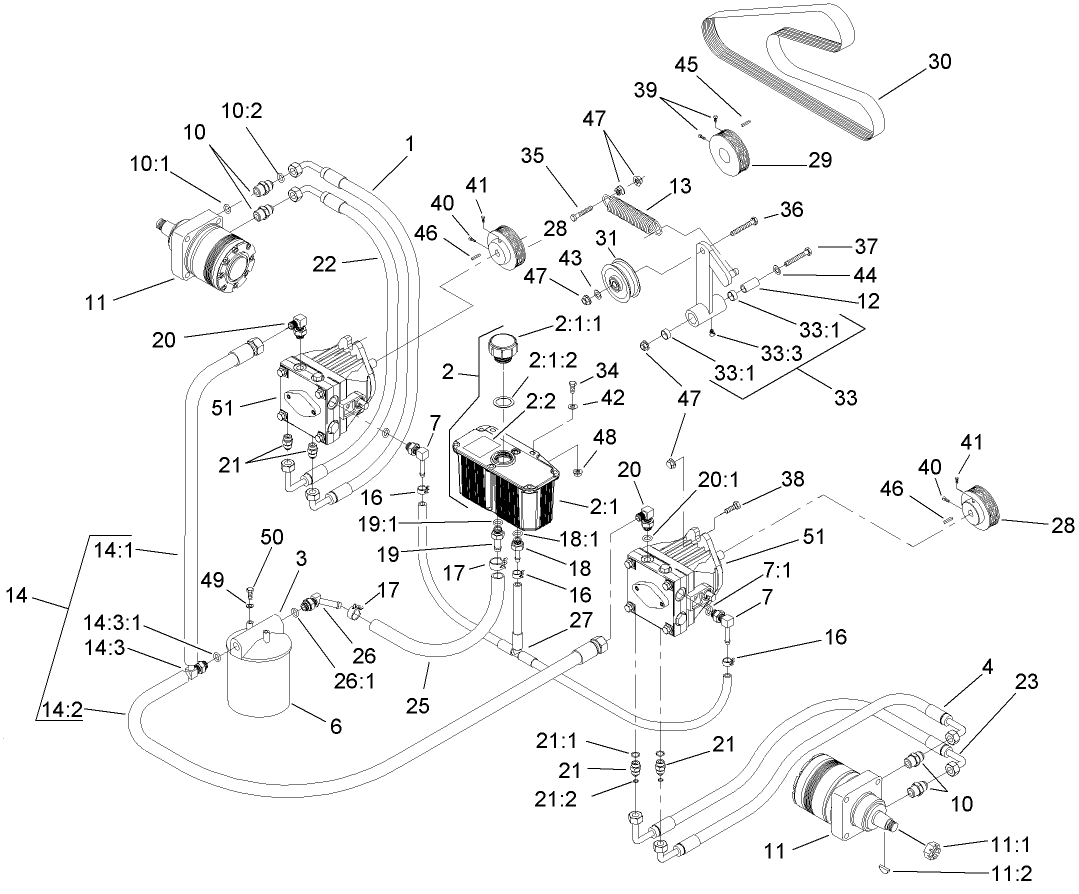 Hydraulic System Assembly