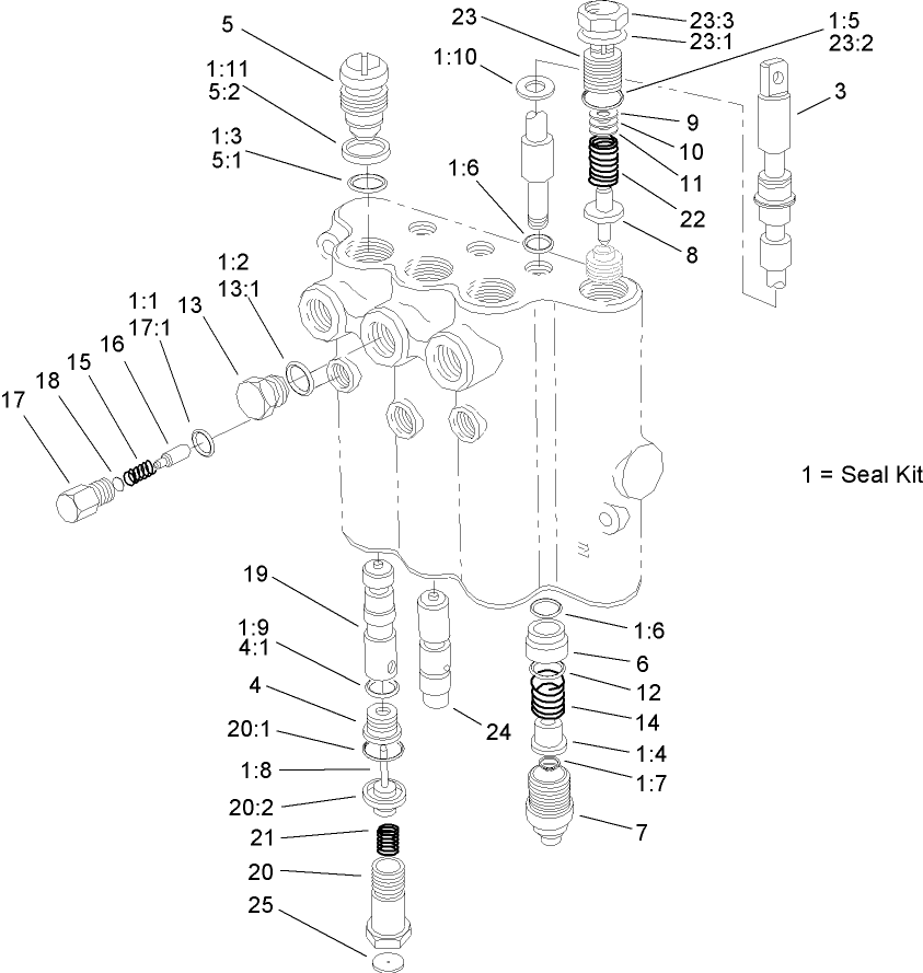 Control Valve Assembly No. 105-4563
