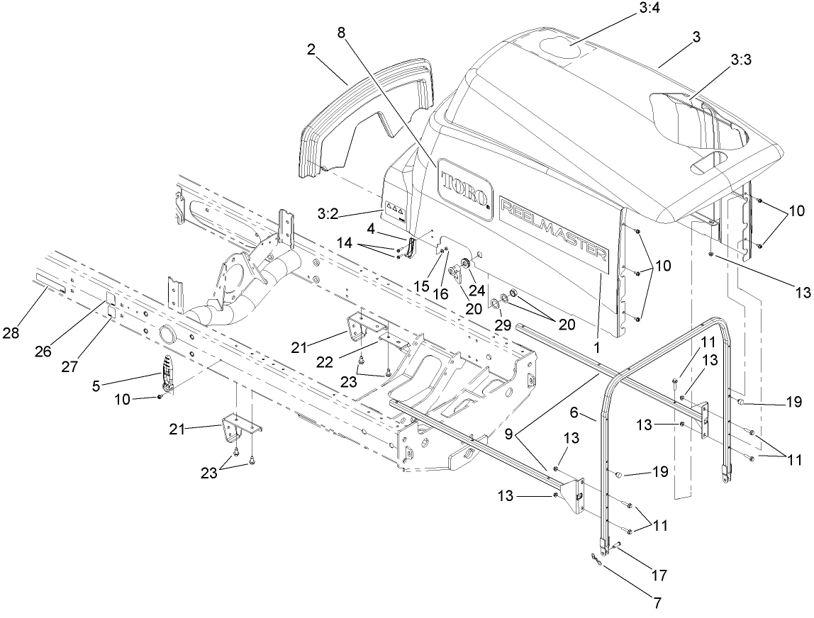 Hood and Body Panel Assembly