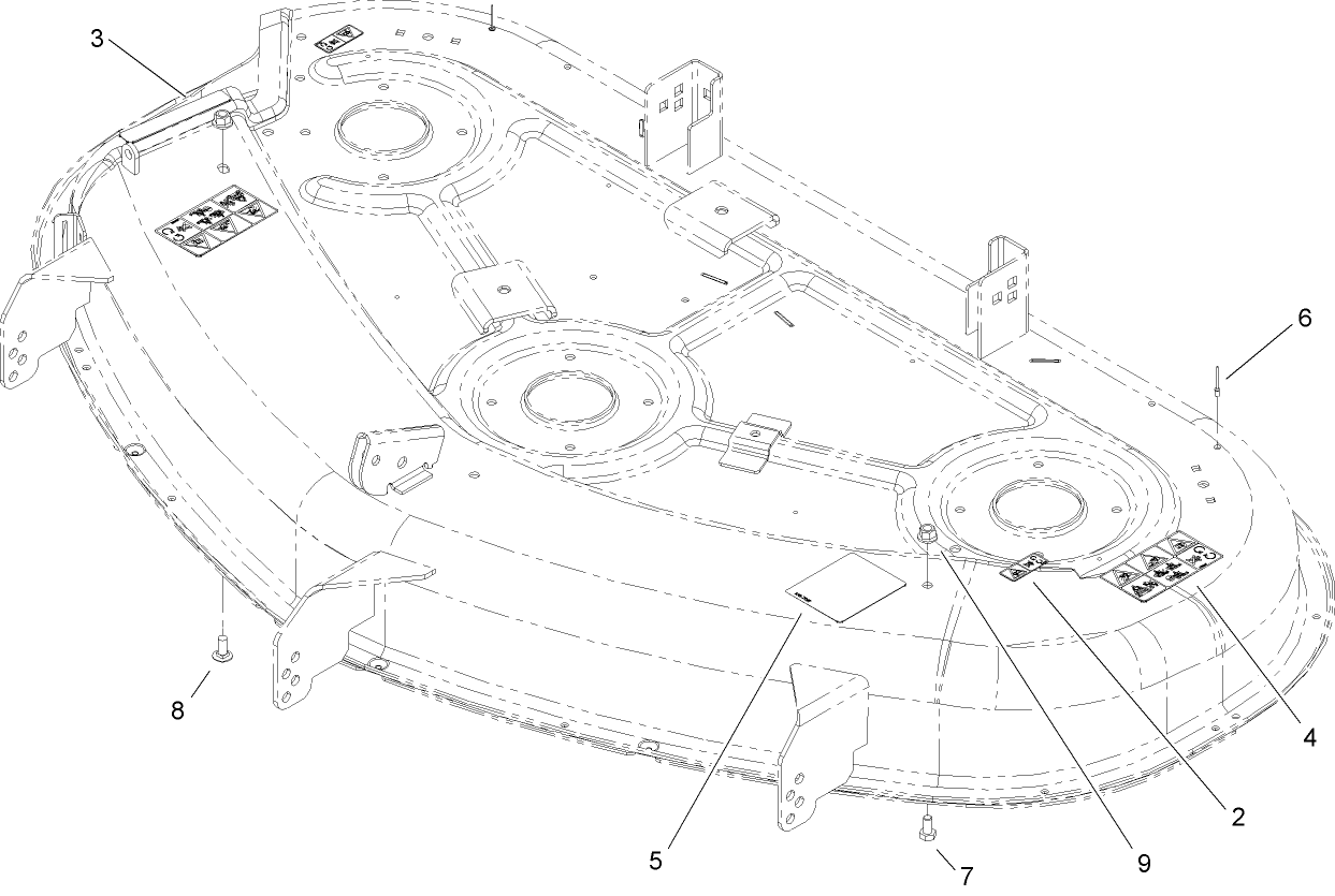 50in Deck Assembly No. 110-6790