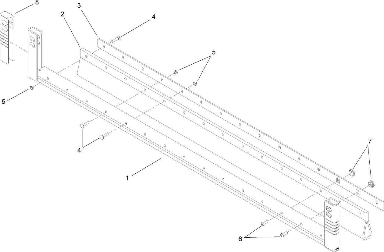 Striping Bar Assembly No. 112-9575