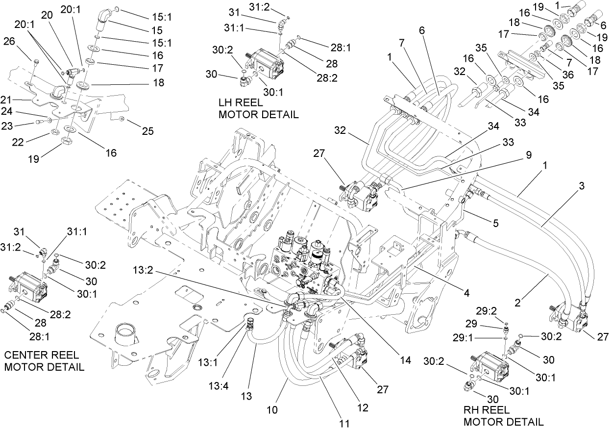 Hydraulic Reel Drive Assembly