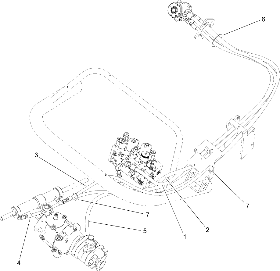 Hydraulic Steering Assembly