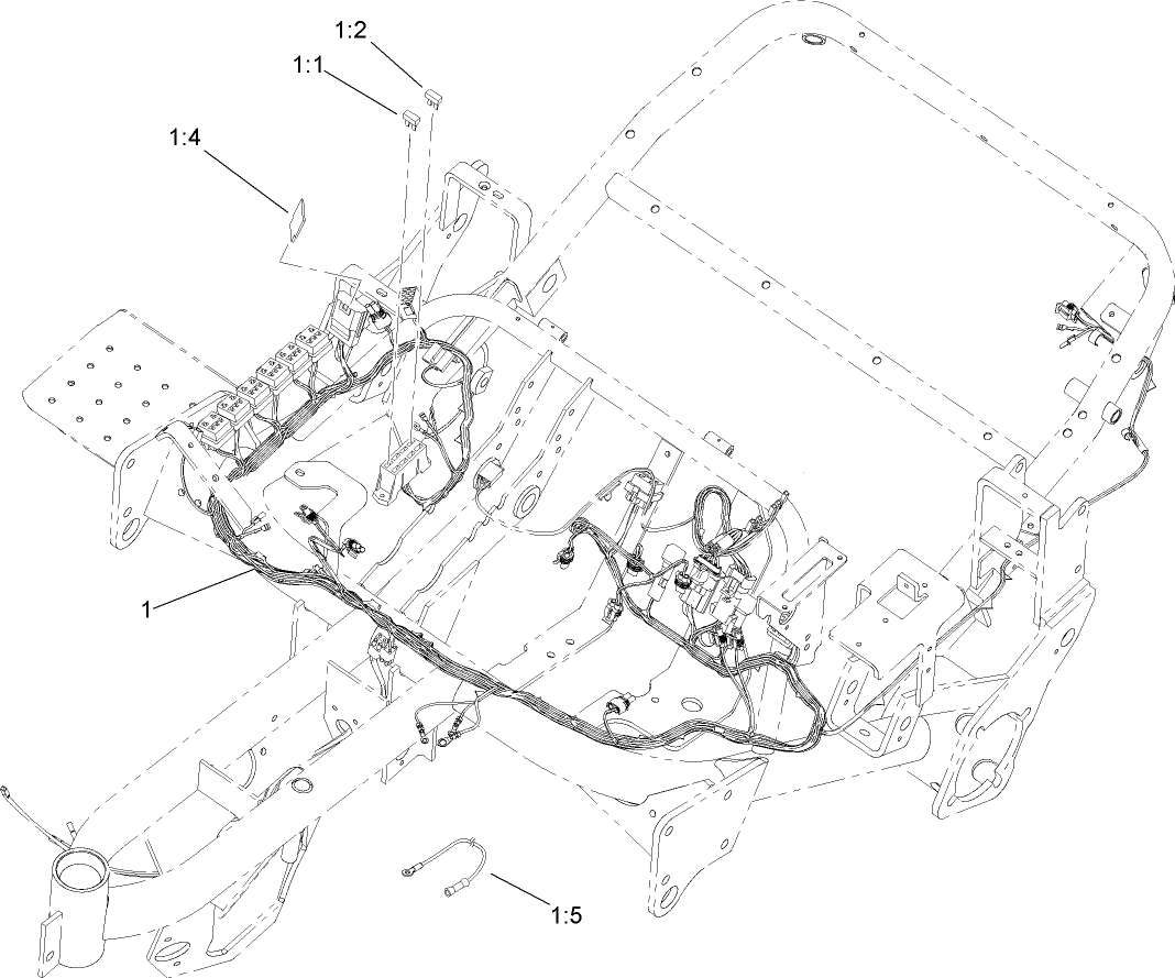Wire Harness Routing Assembly