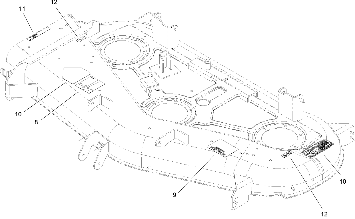 52in Deck Assembly No. 112-9832
