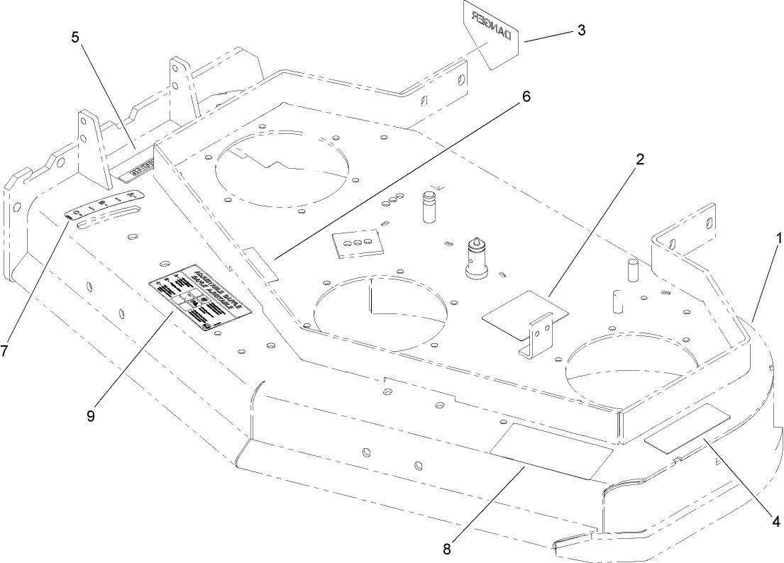Deck Assembly No. 110-4908