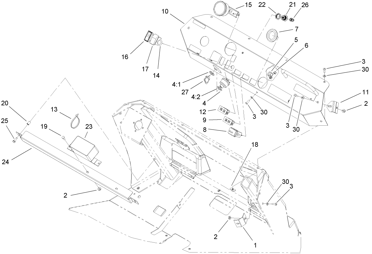 Dash and Instrument Assembly