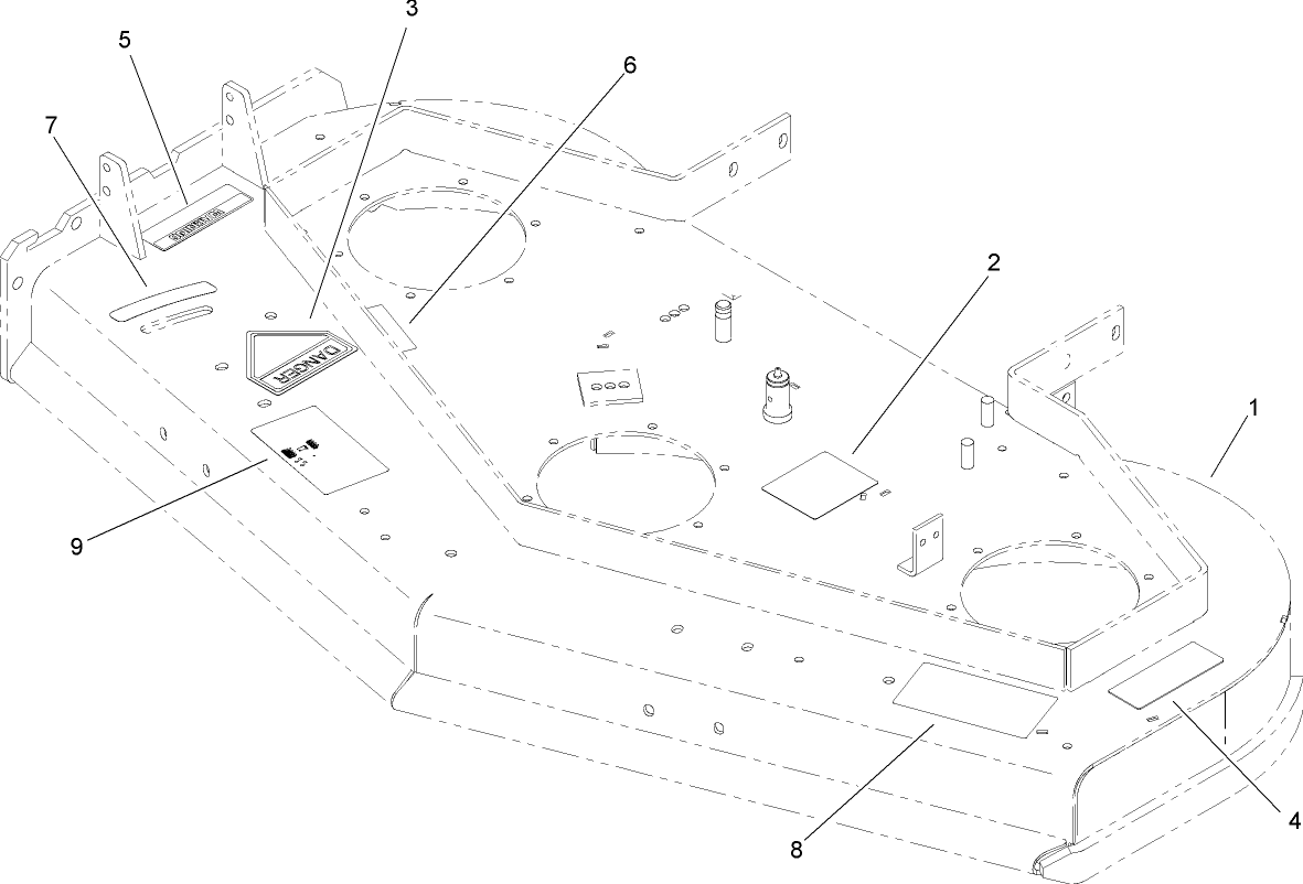Deck Assembly No. 110-4910