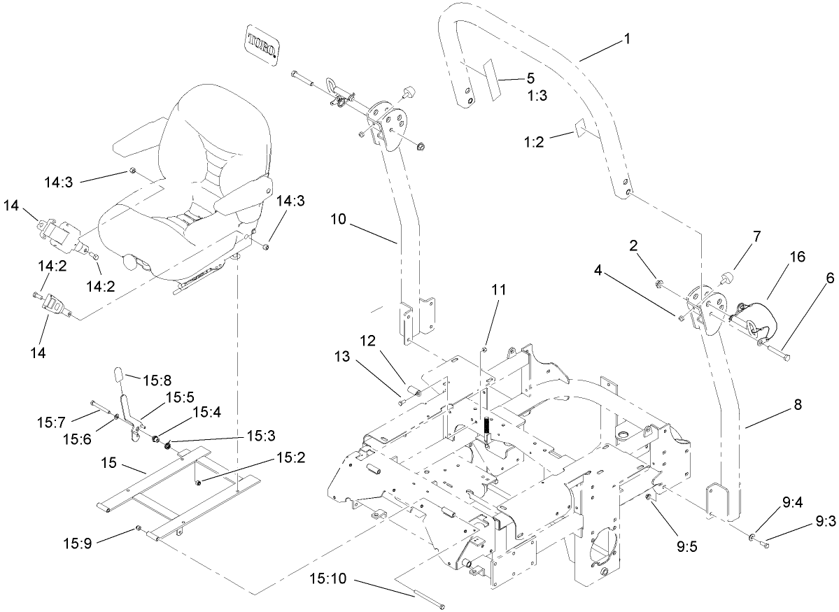 Roll-Over Protection System Assembly No. 110-0877