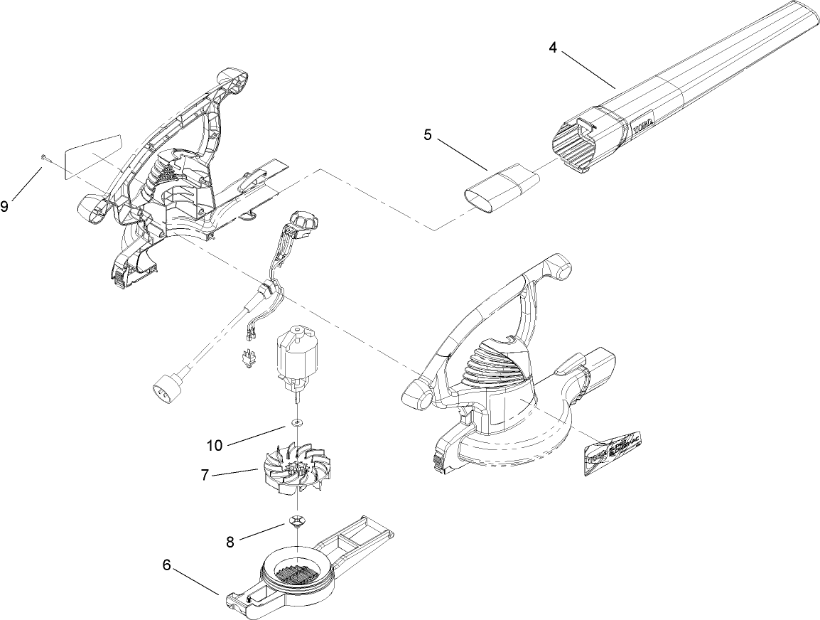 Housing and Motor Assembly