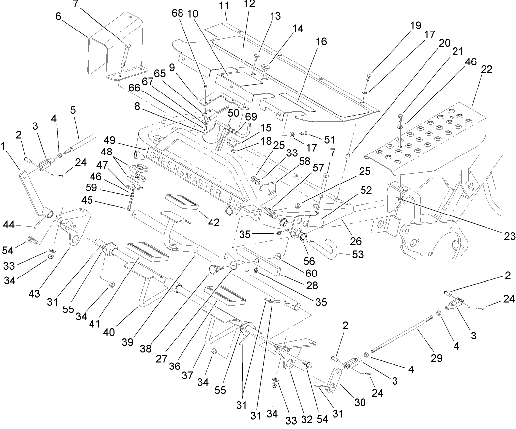 Control Pedal Assembly