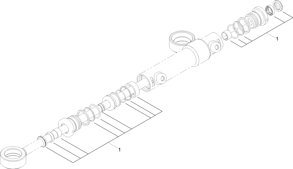 Hydraulic Cylinder Assembly No. 112-0298