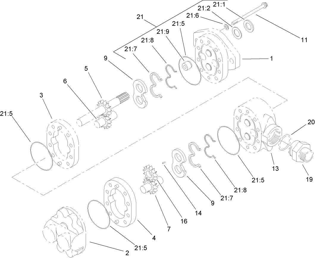 Gear Pump Assembly No. 104-7737
