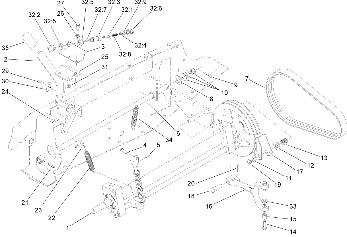 Power-Take-Off and Shaft Assembly