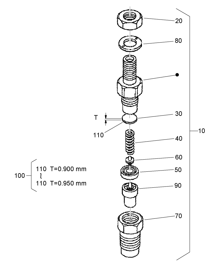 Nozzle Holder and Components