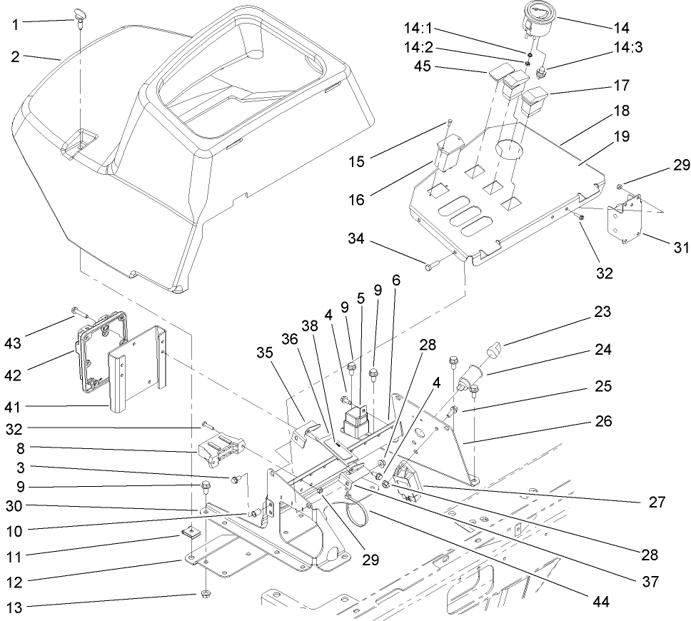 Control Console Assembly
