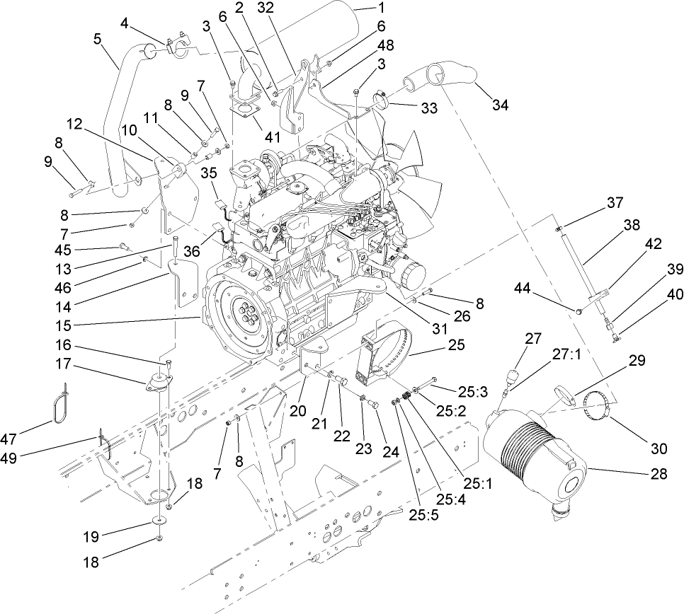 Engine Installation Assembly