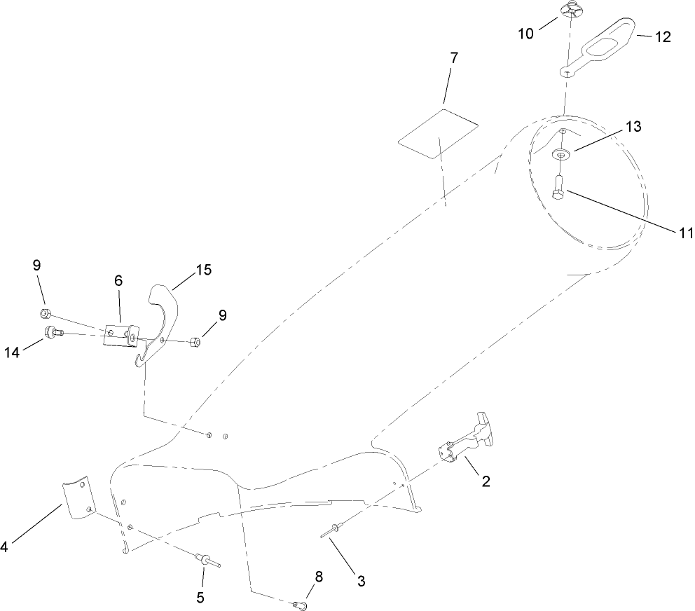 50 Inch Chute Assembly No. 112-3971