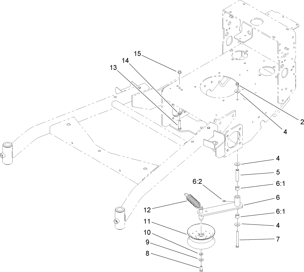 Power-Take-Off Idler Assembly