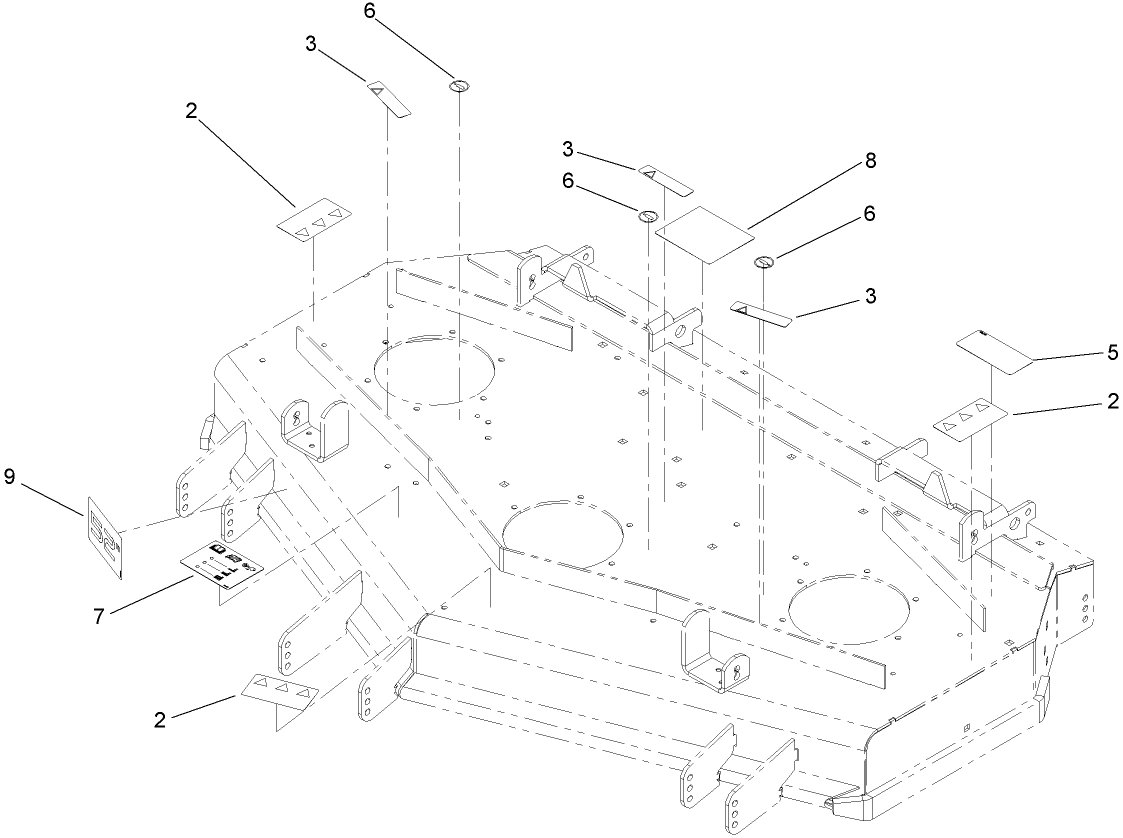 Deck Decal Assembly No. 112-3751