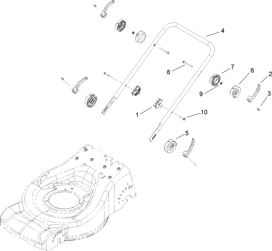 Lower Handle Assembly