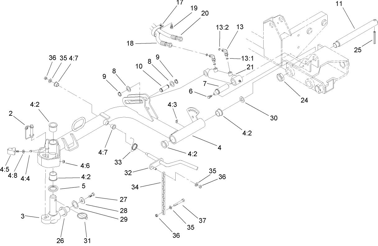 Front No. 1 Lift Arm Assembly