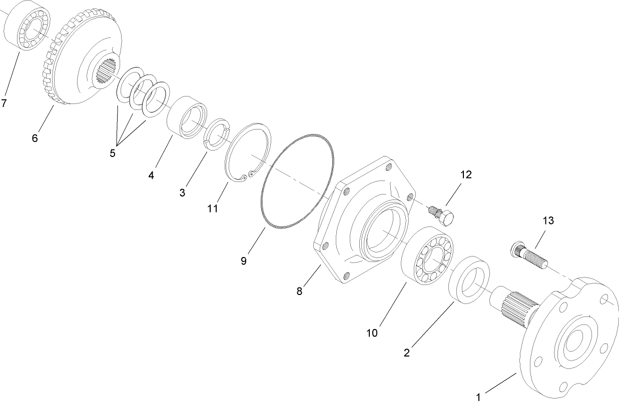 Axle Assembly  Rear Axle Assembly No. 106-1120