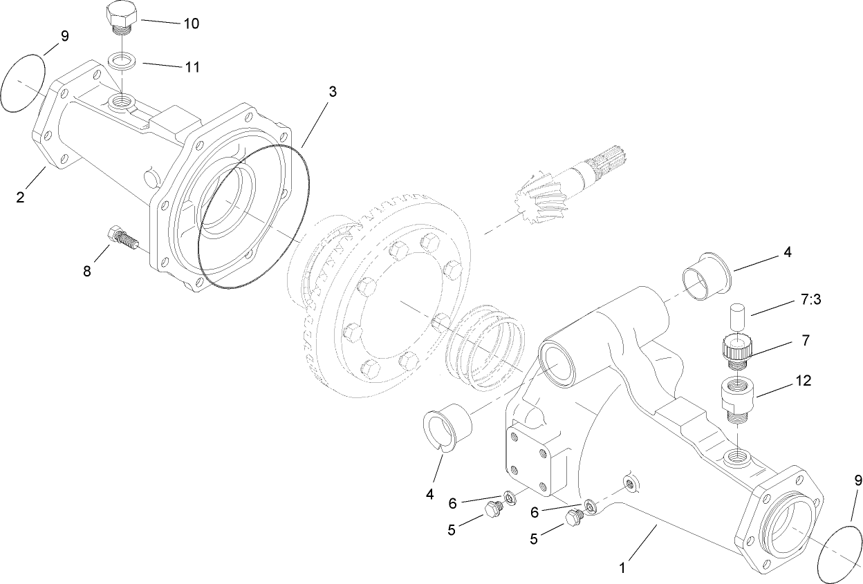 Axle Support Assembly