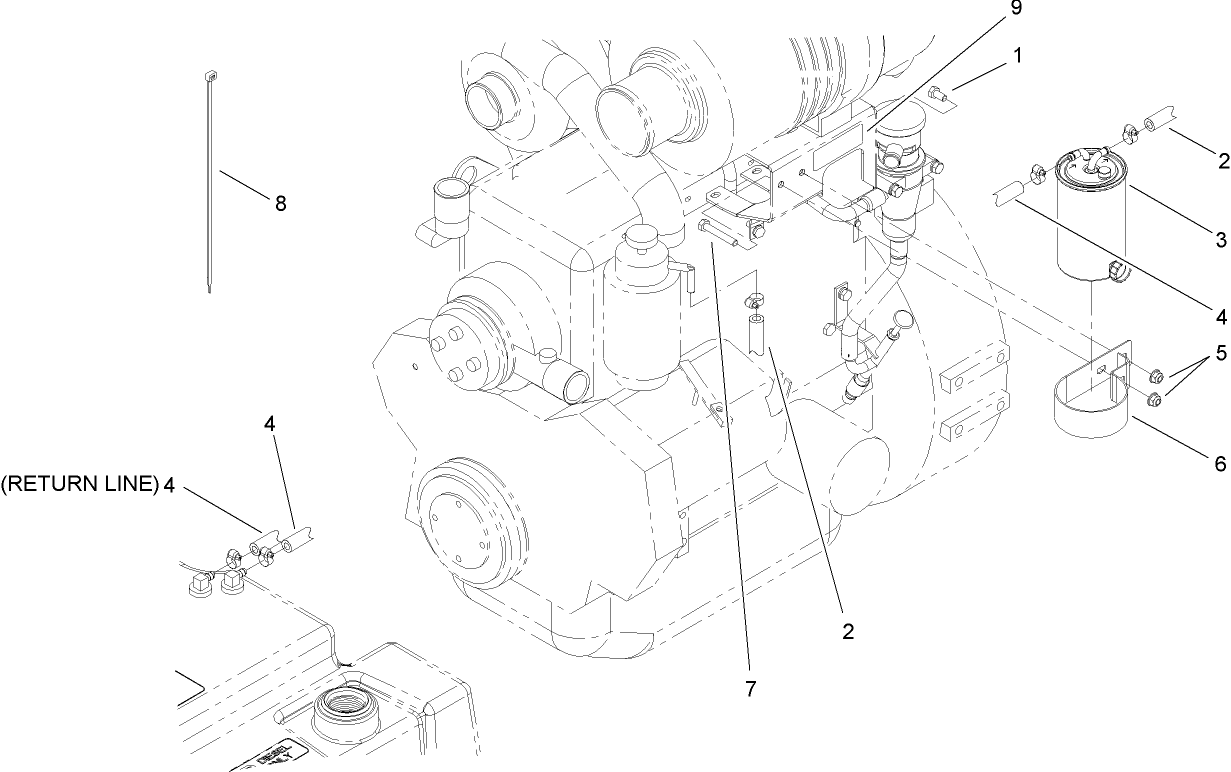 Bio-Diesel Fuel Filter Kit Assembly