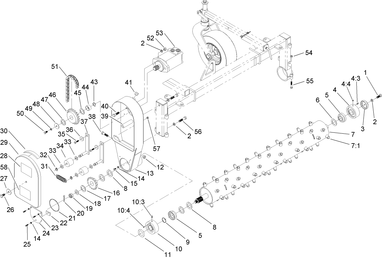 Drive and Roller Assembly