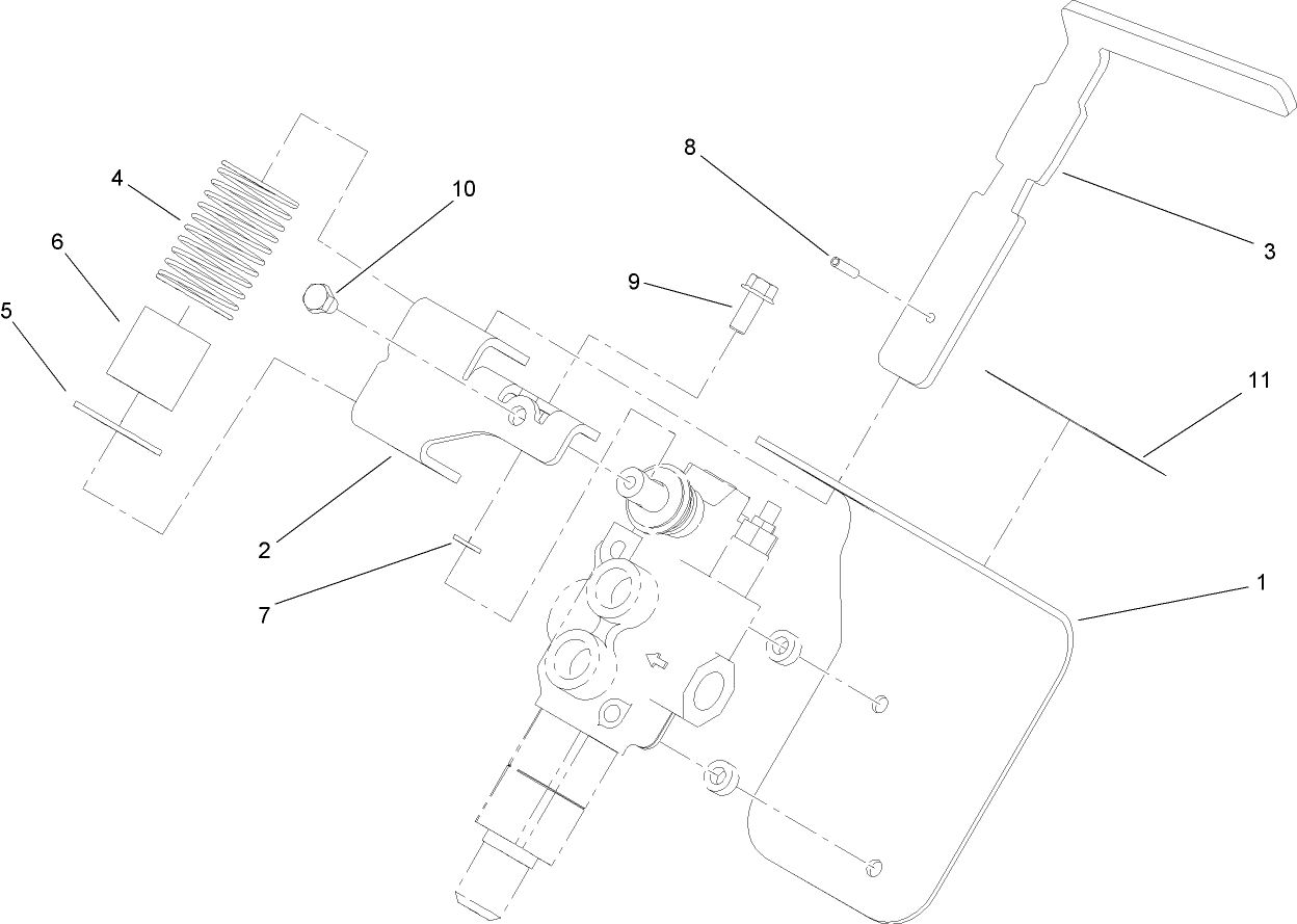 Auxiliary Control Lever Assembly