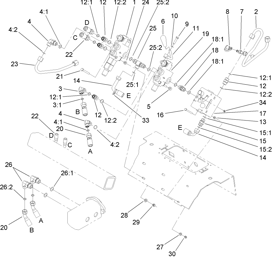Hydraulic Valve Assembly