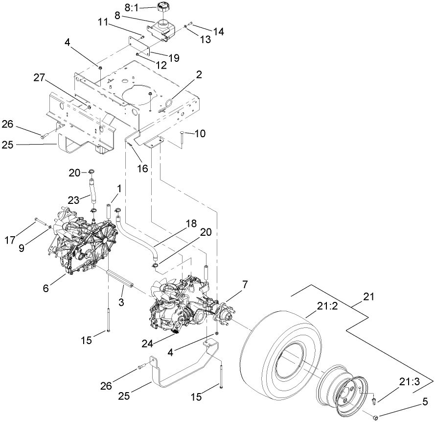 Hydraulic Drive Assembly