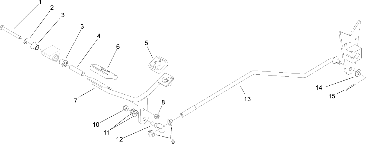Traction Pedal Assembly