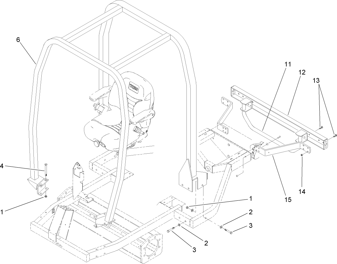 Roll-Over Protection System Assembly