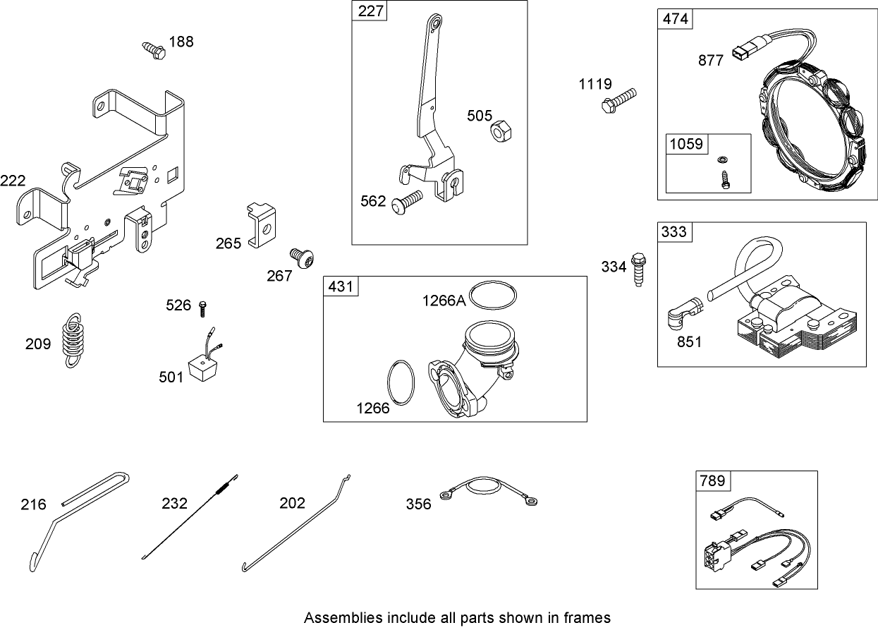 Governor Assembly  Briggs and Stratton Model 31A607-0117-E1