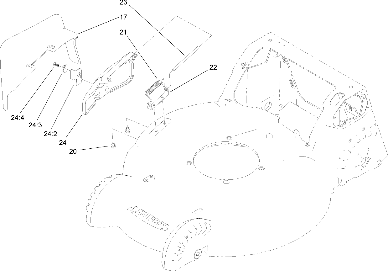 Discharge Door Assembly