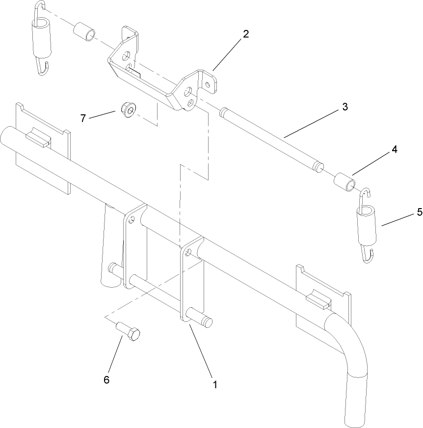 Bagger Mount Assembly No. 109-6771