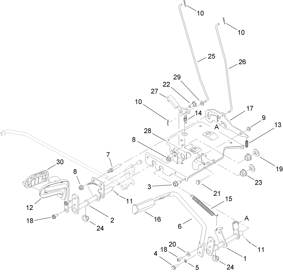 Brake and Traction Assembly