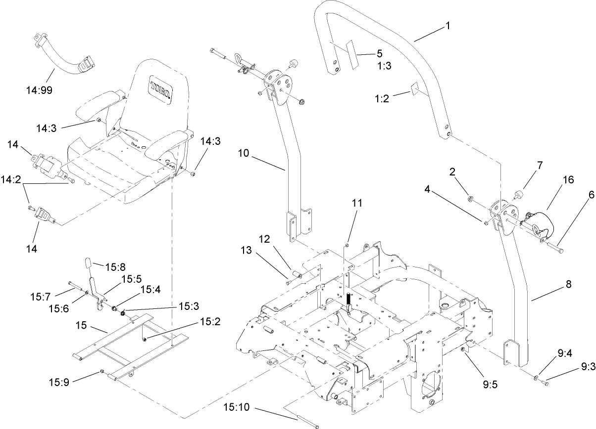 Roll-Over Protection System Assembly No. 110-0877