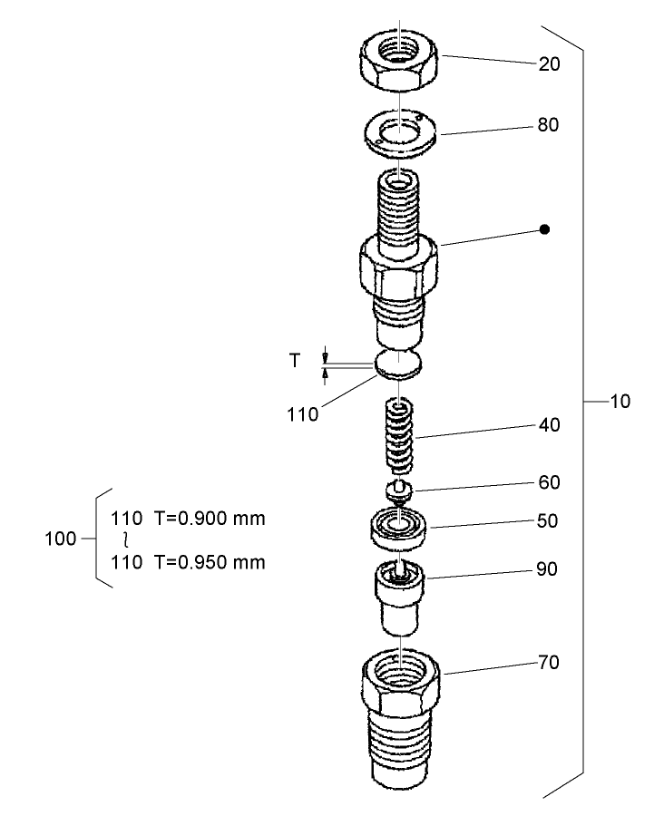 Nozzle Holder and Components