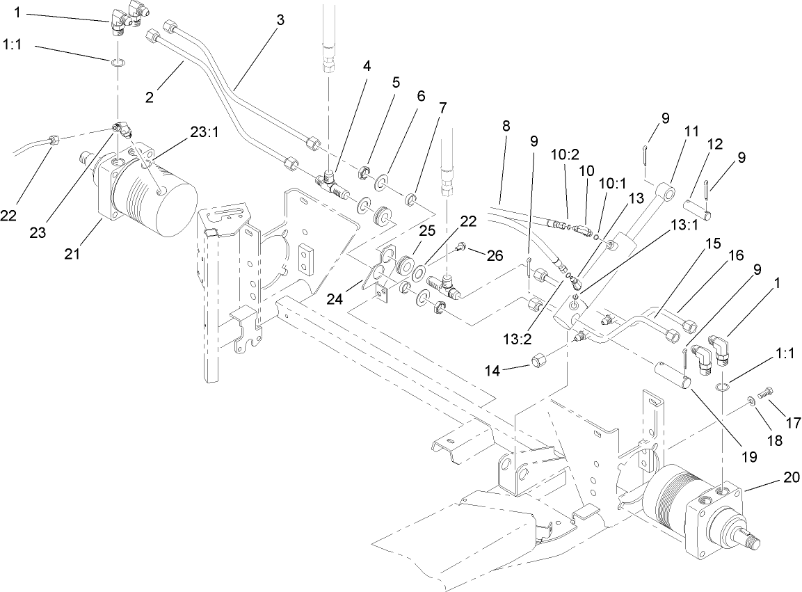 Rear Wheel Drive Assembly