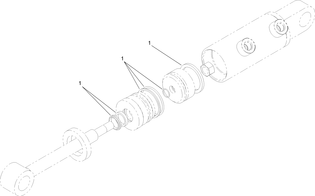 Hydraulic Cylinder Assembly No. 110-5424